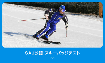 SAJ公認 スキーバッジテスト